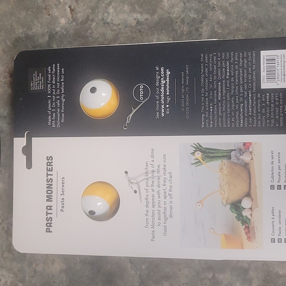 OTOTO Pasta Monsters pasta servers - Picture 4 of 10